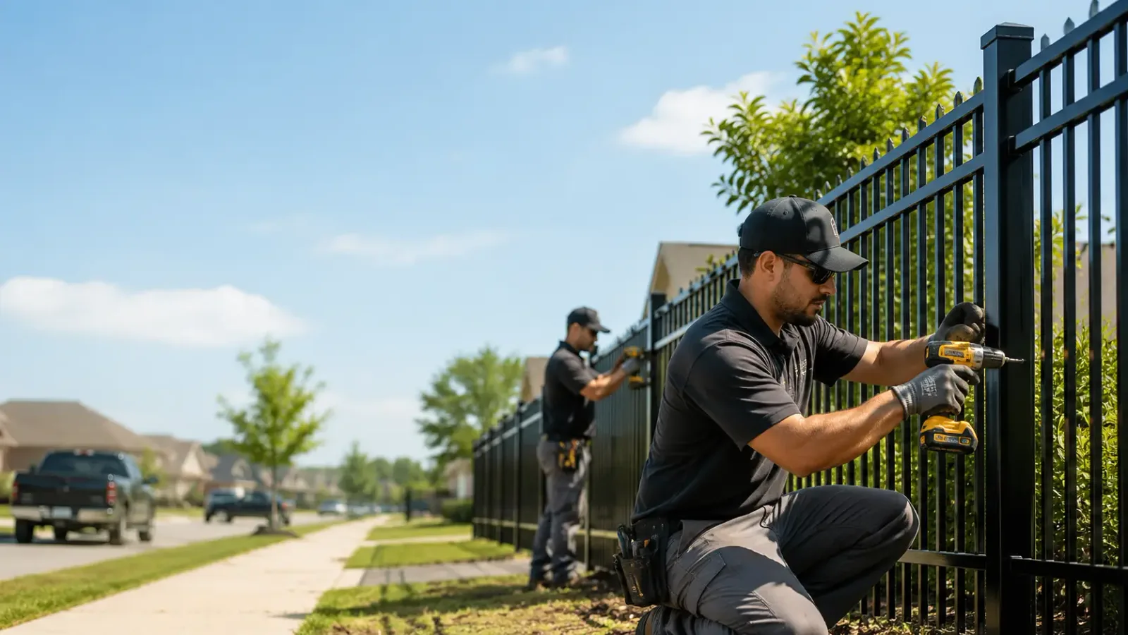 Metal Fence Installation in Melrose, MN